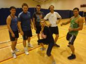 Andrew Jefferys, Kyle Heagley, Phil Steel, Micah Lindsay-Brown, Greg Lindsay-Brown