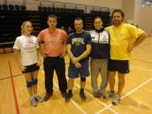 Grace Tocker, Jeremy Ryan, Marty Brooks, Hannah Dillon, Dennis Tocker