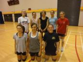 Hanna Savi, Sarah Baker, Oliva Nicholls, Abbie Evans, Megan Fyfe, Natasha Turner, Meagan Hogag, Courtney Turner